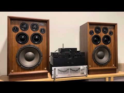 Technics SB-700 (1971) Speaker Test