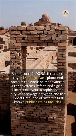 7.3K views · 185 reactions | Mohenjo-Daro was an ancient metropolis with surprisingly modern public works. | Archaeological Wonders | Facebook