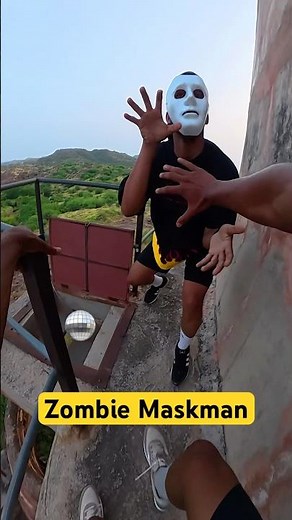Maskman magic ball 🥎 #parkour #funny #viral #youtube #support #rishabhfreerun #jodhpur #zombie