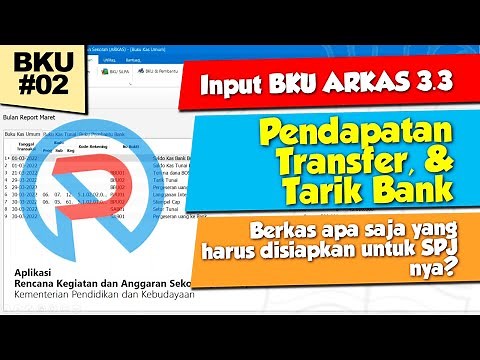 Tutorial ARKAS - Cara awal input BKU di ARKAS 3.3 | PEMULA WAJIB TAHU