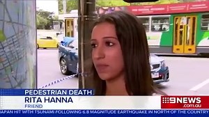 Woman killed by truck after tripping onto road | Daily Mail Online