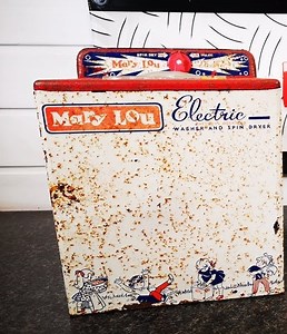 Rusty Chad Valley 1950s Mary Lou Washing Machine Restoration !! | Top Restore