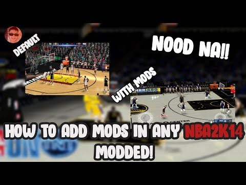 HOW TO ADD MODS IN ANY NBA2K14 MODDED! 🤭/ KABS RJAY TUTORIALS👀😨