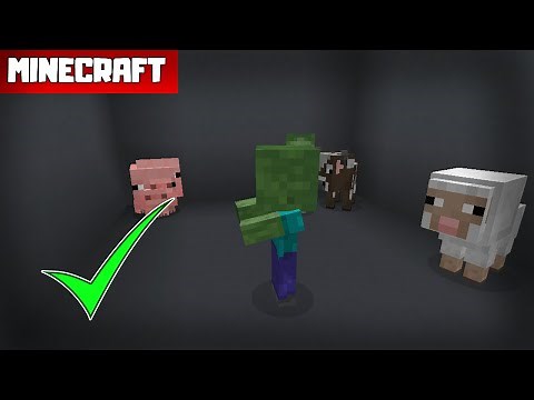 Minecraft | How to Easily Spawn Any Animal As a Baby! No Commands!