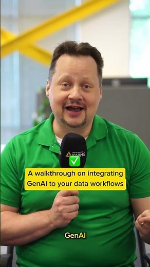 Webinar: How to Integrate GenAI into Your Data Workflow with Visual Programming