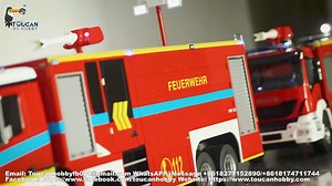 6.2K views · 139 reactions | 4x2 and 8x4 fire trucks are working now. The fire trucks have extremely realistic lights and sounds, and real sprinkler functions. | Toucanhobby | Facebook