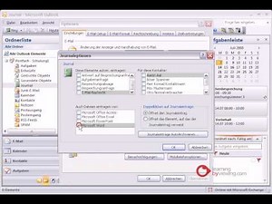 Outlook Tutorial Deutsch Journal