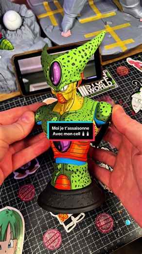 Peinture 2D sur Buste Cell : Tuto Pratique