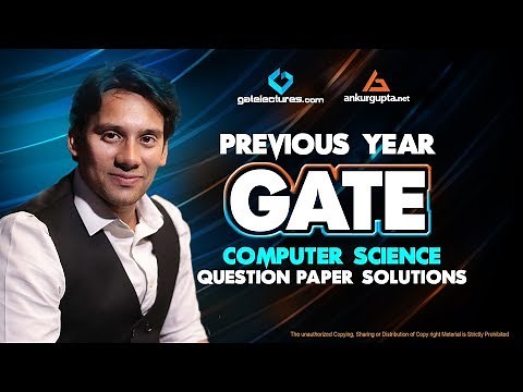 GATE 2018 Computer Science Previous year Question Paper Solution Set 3 Q16 to 20