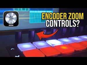 Use ENCODERS for Zoom Controls? (Logic Pro)