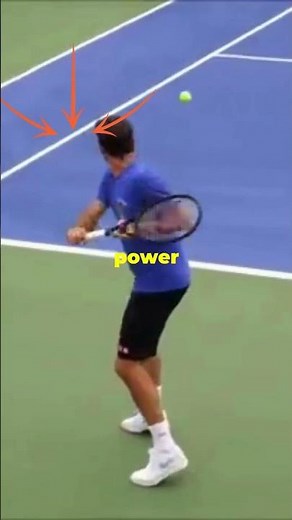Want to know Federer’s One Handed Backhand secret?The Perfect Technique! 🎾✨"