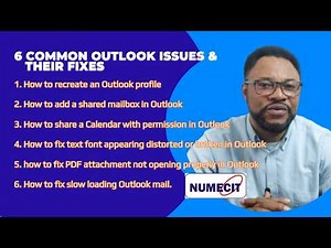 6 Common Outlook Issues & Their Fixes