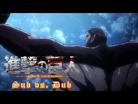 The Beast Titan's roar - Sub vs. Dub