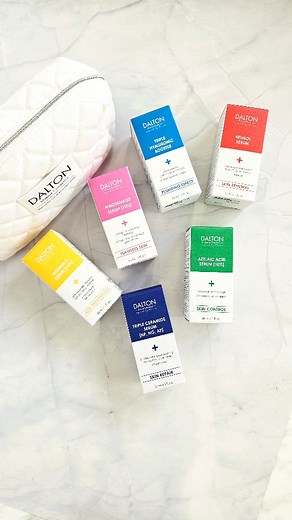 Naše séra💛🩷🩵❤️💙💚 Dokonalo vybrané aktívne zložky pre vašu pleť. Skúste uhádnuť, ktoré🤍 je ktoré. Napíšte nám do komentára. Všetky nájdete u nás www.dalton-marine.sk #serum #sérum #dalton #beauty | Dalton Marine Cosmetics Slovakia