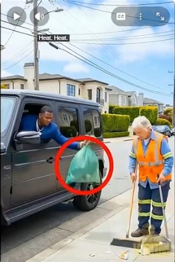 “Honesty Rewarded: Street Cleaner’s Heartwarming Surprise” #shorts