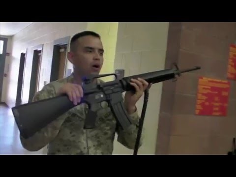 Inside the USMC Weapons Armory