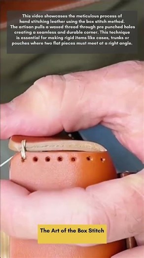 The Art of the Box Stitch