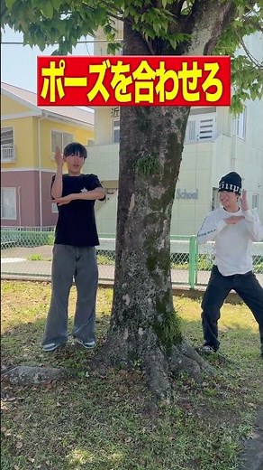 ポーズ一致
