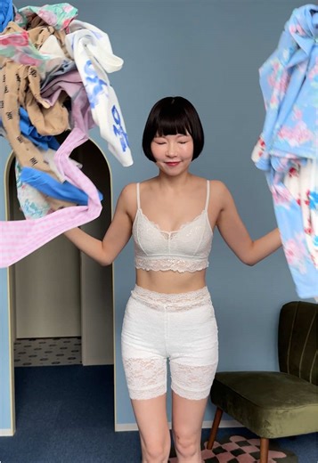 ランダムに変身したどじょうすくいコーデ