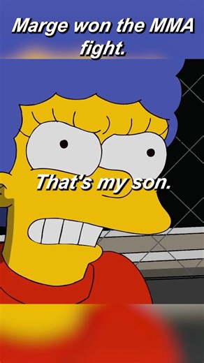 Marge Won The MMA Fight😱