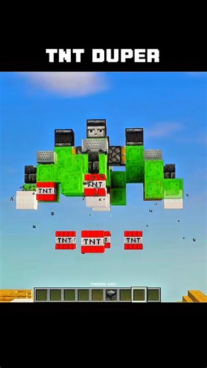 Minecraft TNT Duper ☠️🥶 #minecraft #gaming #shorts