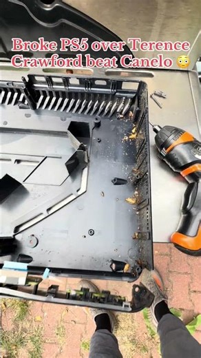 Fix PS5 After Owner SMASHED When Canelo v Crawford! #PS5Repair #omaha #Canelo #TerenceCrawford #ps5