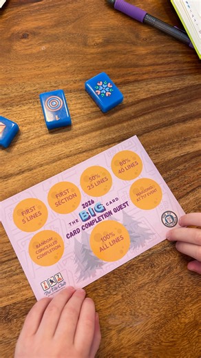 The 717 Mahj Circle on Instagram: "👋Introducing TBC Card Completion Quest 2026. Join us on a journey to complete each line of TBC and earn badges along the way. 🥾🌲🧭 For $15, you’ll receive: ✅ Completion Tracker & Badge Display Card 🔰 7 Sticker “Badges” 💌 Domestic Shipping Included 🔗 Link in bio to purchase yours and learn more! We are excited to have you join us on this journey quest to play more Mahjong together. 🀄️🤍"