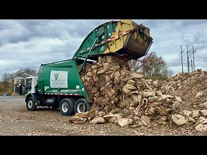 Garbage Trucks VS. Leaf Bags