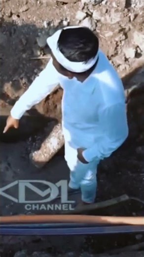 Irrigation network infrastructure project, random KDM spray, field supervisor