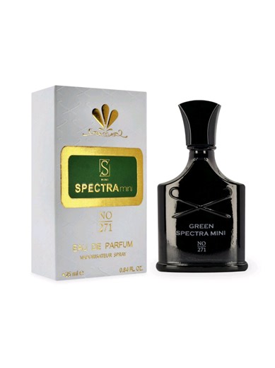 Fresh. Clean. Timeless ✨ Spectra Mini 271 Green delivers crisp citrus energy with iris, lemon verbena, violet leaf, and a smooth 🤍 ambergris–sandalwood base — long-lasting, refined, and perfect on the go ✨ Grab yours now — limited stock! . . . #SpectraPerfumes #MensFragrance #LongLastingFragrance #MiniPerfume #PerfumeForMen