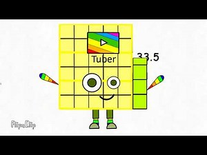 Numberblocks band halves 6