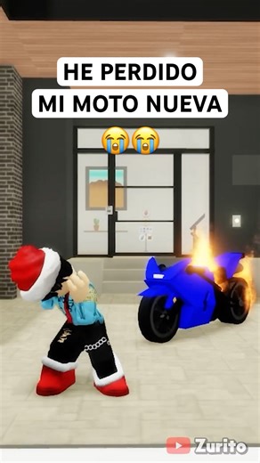 ALGUIEN SE LLEVÓ MI MOTO SIN PERMISO 😭 #roblox #brookhaven #robloxbrookhaven