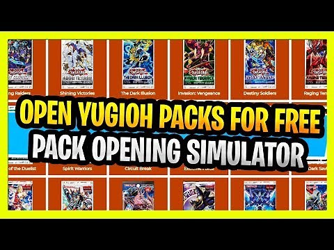 YuGiOh Pack Opening Simulator OPEN Yugioh Packs For FREE 2020 Pack Opening Game