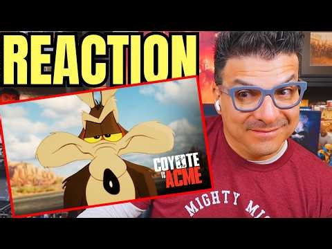 COYOTE VS ACME | Official Trailer REACTION! | Bugs Bunny | Ketchup Entertainment | WB