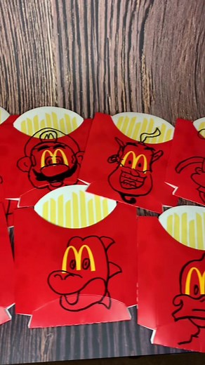 McDonald Art Collection: Happy Meal Drawing Challenge