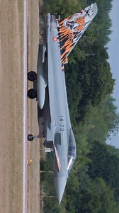 The Spanish Eurofighter Typhoon (C.16 Tifón) arrives at the Royal International Air Tattoo (RIAT) 2025 #airshow #aviationphotography #avgeek | World of Light Travel & Photography