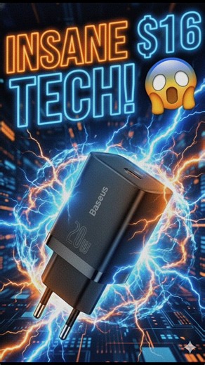 $16 Charger That Will Blow Your Mind! 🤯⚡@TechRiftRewiews #amazon #amazonelectronics #amazongadgets
