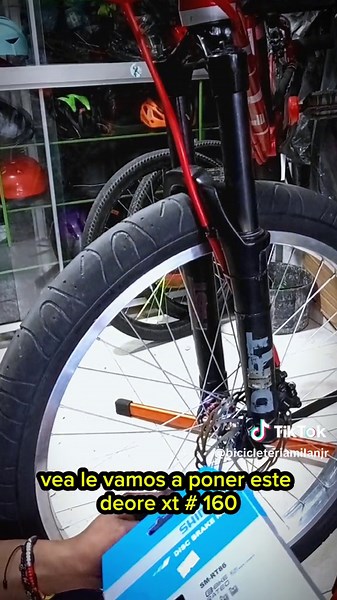 Instalación de Disco de Freno Shimano en Bicicleta