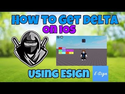 How to get Delta IOS Using ESign IPA Signer | No revokes, fast and easy