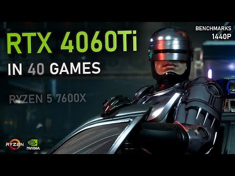 RTX 4060Ti - 40 GAMES Tested at 1440P | Ray Tracing, DLSS & More
