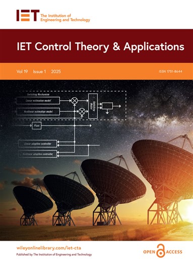 IET Control Theory & Applications Call forPapers Modelling, Analysis, and Control of Competition Behaviour in Multi-Agent Systems