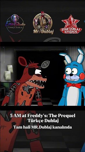 Socket-plugging batteries?! | 5 AM at Freddy's: The Prequel | FNAF Animation Turkish Dubbed