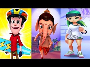 Smashing Simmba Skateboard Rush, Little Ganesha, Street Rush Gameplay