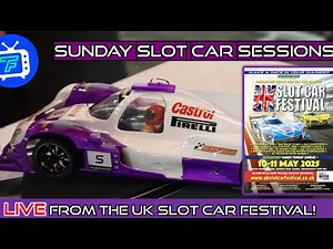UK Slot Car Festival 2025 LIVE!!!! #slotcars #scalextric