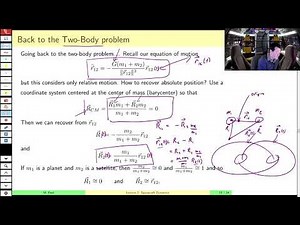 AEE462 Lecture 2, Part B - The 2 body problem, gravitational constants and Energy Cons. Examples