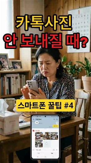 카톡 사진 전송 안 될 때, 이것부터 확인하세요