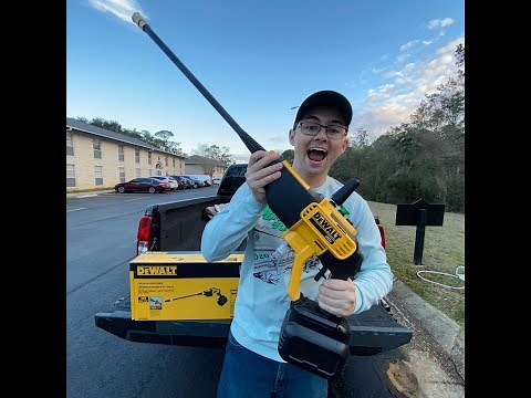 FINALY GOT ONE!! Dewalt 20v Max Cordless Pressure Washer REVIEW