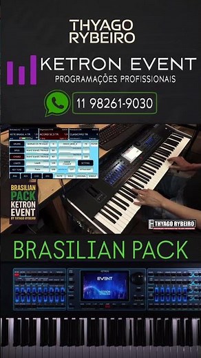 Brasilian Pack - Ketron Event , Event X , Evm - By Thyago Rybeiro