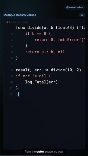 Go Functions Return Multiple Values (Finally)