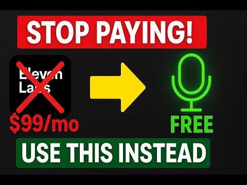 FREE ElevenLabs Alternative? This AI Voice Generator Costs $0 (Kokoro TTS Tutorial)